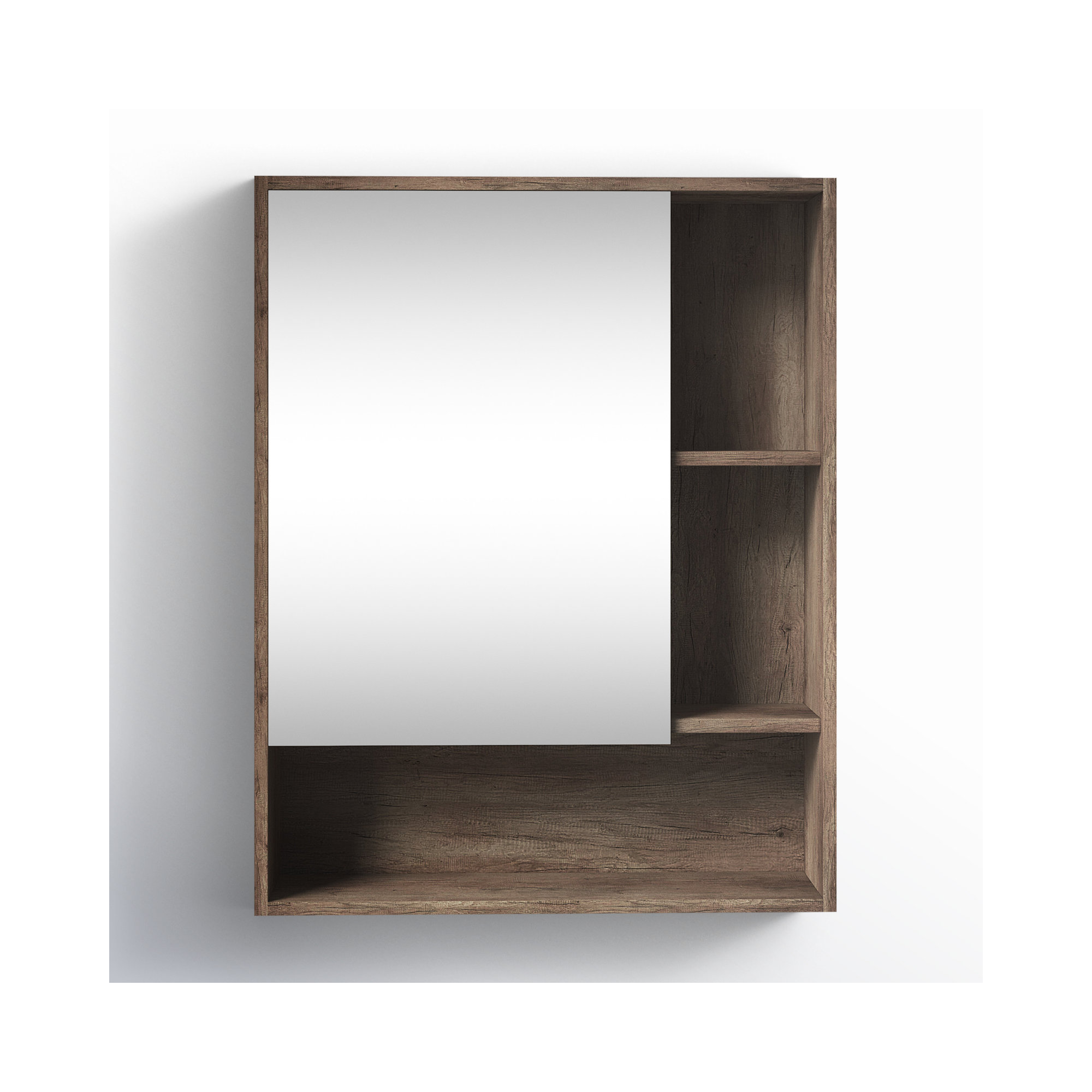 Jensen Surface Medicine Cabinet, Gray, Left