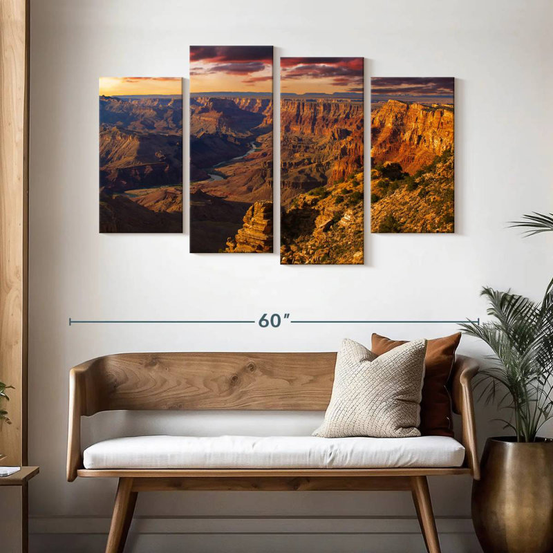 Alvord Grand Canyon At Dusk, 32'' H x 52'' W