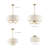 Winscombe Shaded Drum Chandelier-1242133501