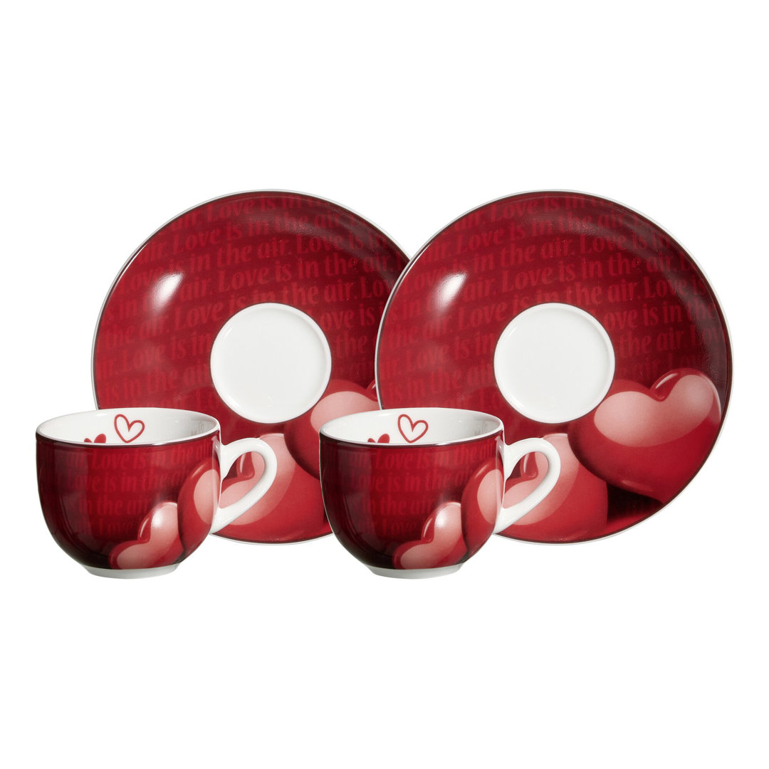 Espresso-Set 4-teilig 90 ml Amore