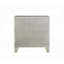 Table de chevet 1pc avec 2 tiroirs Glam Style