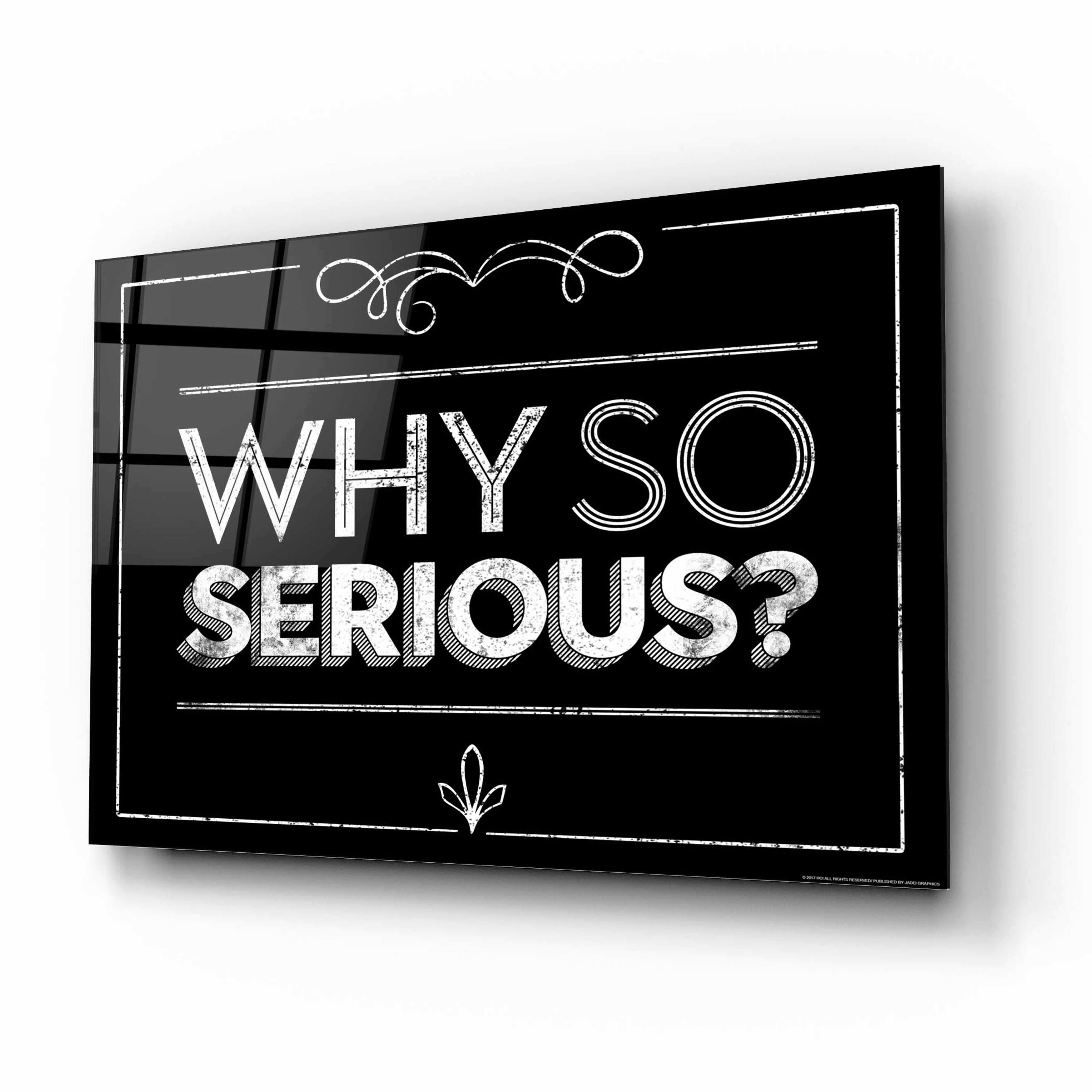 Trinx " Why So Serious " by JJ Brando Wayfair