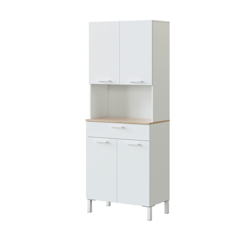 Divyan Multipurpose Cupboard Chandler, Sideboard With 4 Doors And 1 Drawer With Shelves
