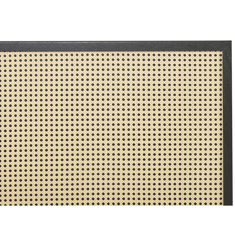 Adedapo Bed, Black, European Double (140 x 200cm)