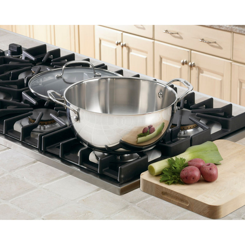 Cuisinart Chef's Classic Stainless 5.5 Quart Multi-Purpose Pan with Cover