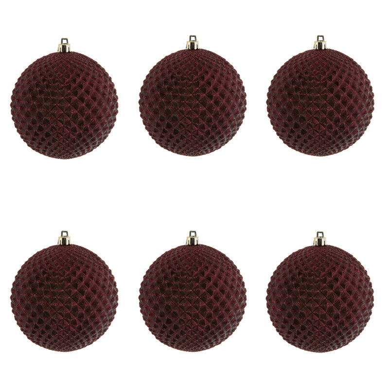 Ornement boule Durian Glitter, Vin