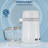 Enjyam 4L Countertop Water Distiller, 750W Pure Water Maker with Auto Shut-Off – 304 Stainless Steel & Glass Pitcher – Removes Impurities for Home & Office – White (No Handle)-135727866