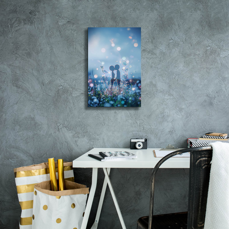 «Dakota Fields» par r3darch0n, art mural sur toile, H 18 po x l 12 po x P 0,75 po