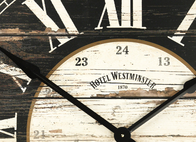 Wood Analog Wall Clock