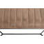 Layoune Genuine Leather Upholstered Bench