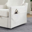 Fauteuil pivotant - chenille avec chargement USB et rangement caché-1302040276