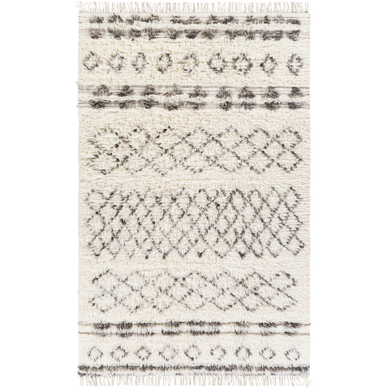 Mayra Wool Southwestern Indoor Rug, Rectangle 2' x 3'