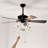 Clayton Crystal Ceiling Fan with Lights & Remote Control (Bulb Not Included)