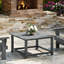 Table basse carrée en polyuréthane 31 po Laguna-107332711