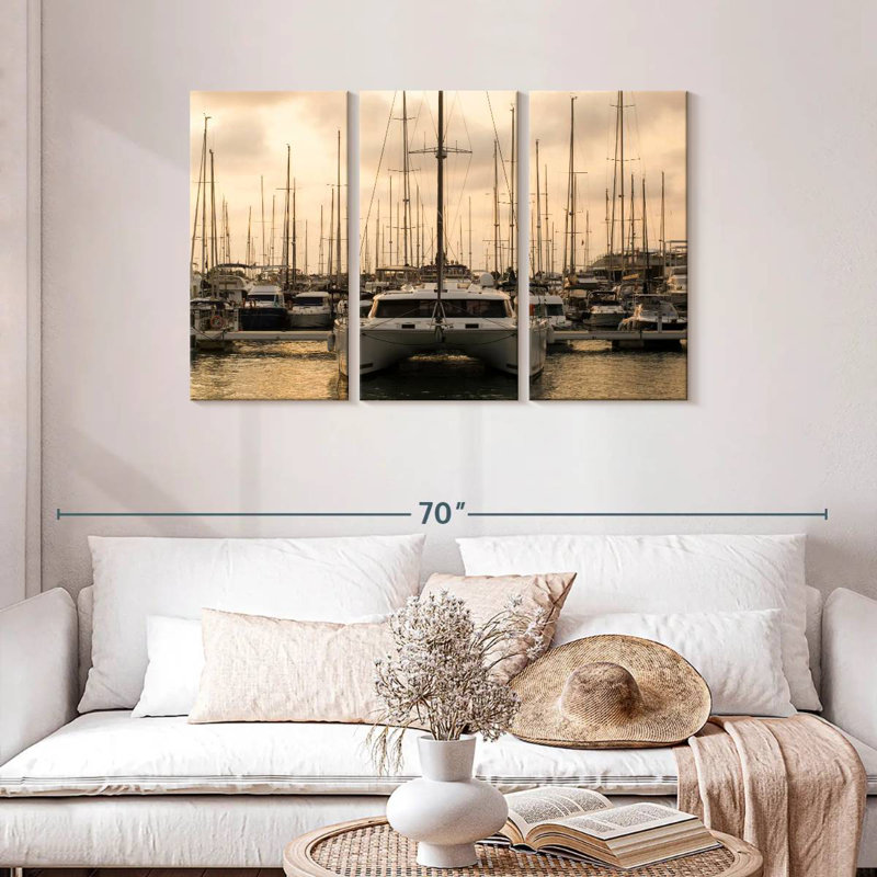 Mehar Mediterranean Catamaran, 28" H x 45" W