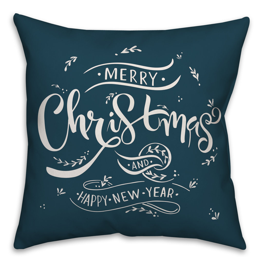 Merry Christmas Throw Pillow Designs Direct Creative Group