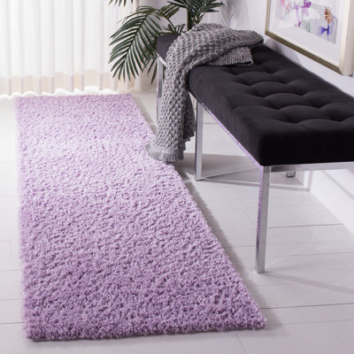 Jiang Lilac Shag Area Rug