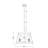 Kahla 4 - Light Geometric Chandelier