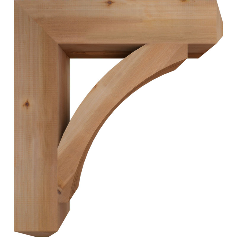 Support pour artisan Thorton, Cèdre rouge de l'Ouest (lisse), H 34 po x l 6 po x P 30 po