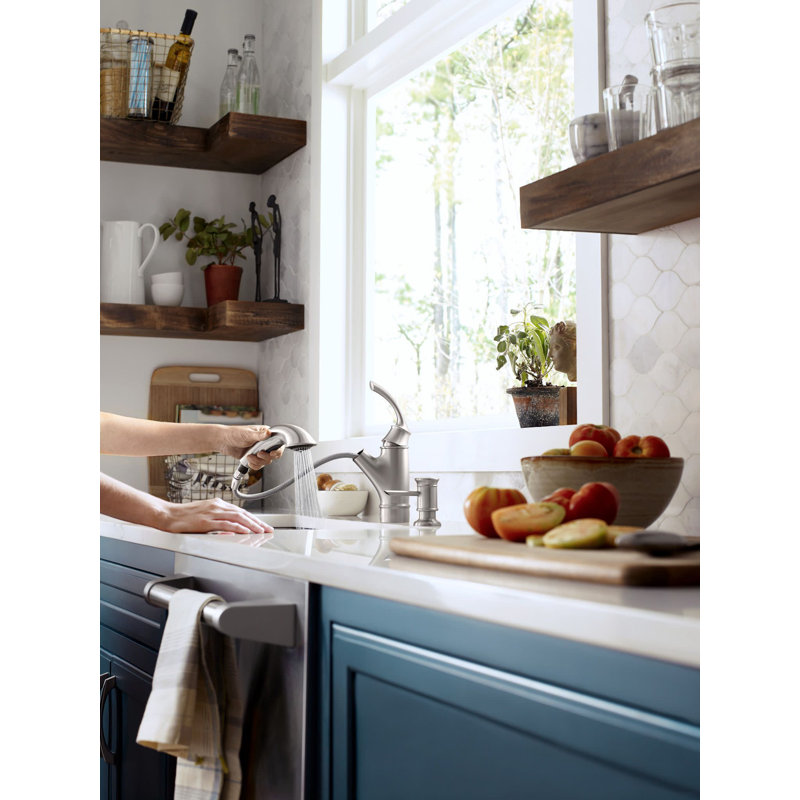 Marietta Pull Out Single Handle Kitchen Faucet