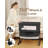 3-in-1 Baby Bassinet Bedside Bed | Baby Headboard Bassinet With Wheels And Storage Basket, Full Mesh And Adjustable Height Headboard Crib Essential Items For Newborns 0-6 Months-1277654092