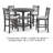 Dining Set-68609577-68609582-68609583