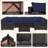 7-piece wicker patio conversation sets with cushions-321266796