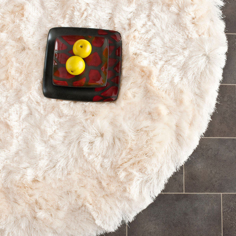 Stalham Solid Colour Area Rug, Round 152cm