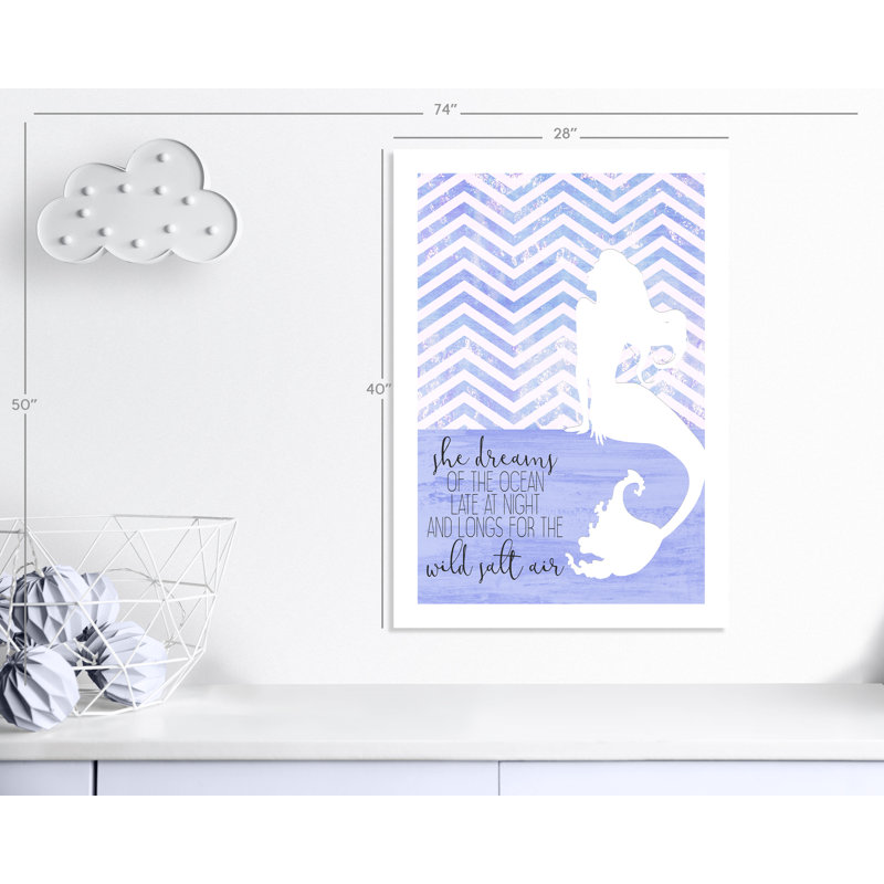 Adhésif décoratif She Dreams, H 40 po x l 28 po x P 1 po, Papier