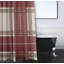 Jaylee Plaid Single Shower Curtain-1462069703