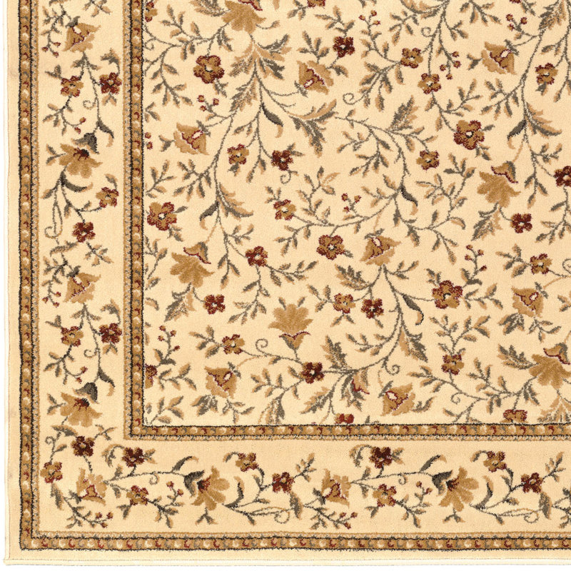 Tapis ivoire / blanc cassé Weisgerber, Rectangle 7 pi 9 po x 11 pi