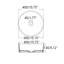 Lavabo vasque circulaire 15 po-122534017