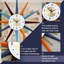 Grande horloge murale