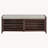 43" Distressed Shutter Storage Bench, Entryway Storage with Storage-1992143304