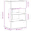 Burgues Unfinished TV Unit for TVs up to 24" with Fireplace Included-342161978