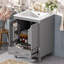 Meuble-lavabo moderne avec lavabo encastré-614274045