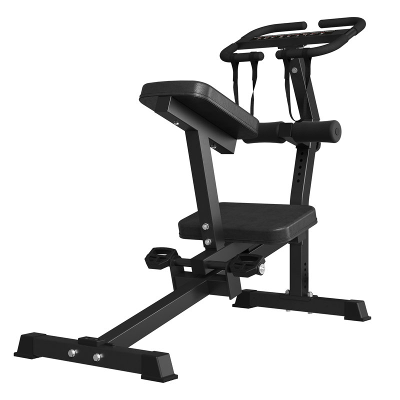 GMWD Black Reformer Machine with Resistance Bands and Reformers Straps / Ropes