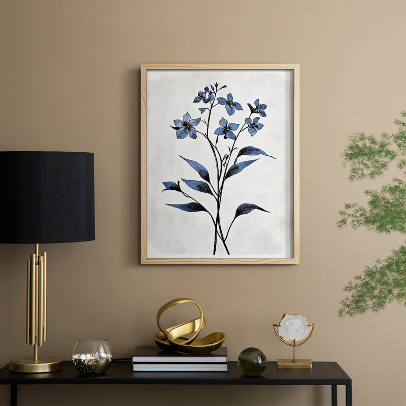 NAUTICAL Series XXIX, reproduction encadrée - bois massif, Naturel, H 11 po x l 9 po