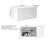 72" Modern Style Laminate Kitchen Islands With Ample Storage Space White