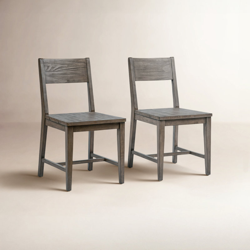 Chaise en bois massif Ollie
