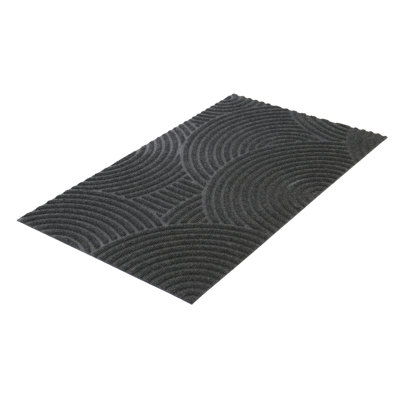 WaterHog Luxe Put Your Records On Non-Slip Indoor Outdoor Door Mat