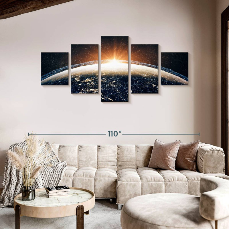 Digital World, 42" H x 92" W