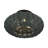 Albrechtice 3 Light Black Large Semi-flush