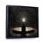 Cadre flottant noir