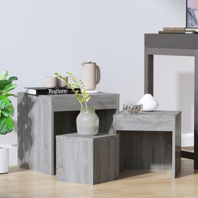 Gnesis Nesting Tables 3 pcs Engineered Wood