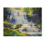 «Cascading Waters In Washington III», impression sur bois blanc traditionnel sur bois de pin naturel-2064683395