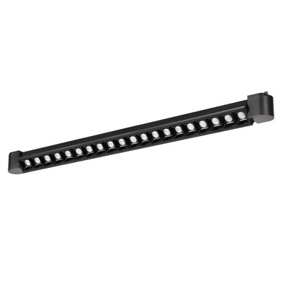 Projecteur mural DEL intégré à intensité variable Cal Lighting, noir, 62 cm (24,5 po) de hauteur, 37 W, 2 010 lumens, 3 000 K, IRC 85, réglable