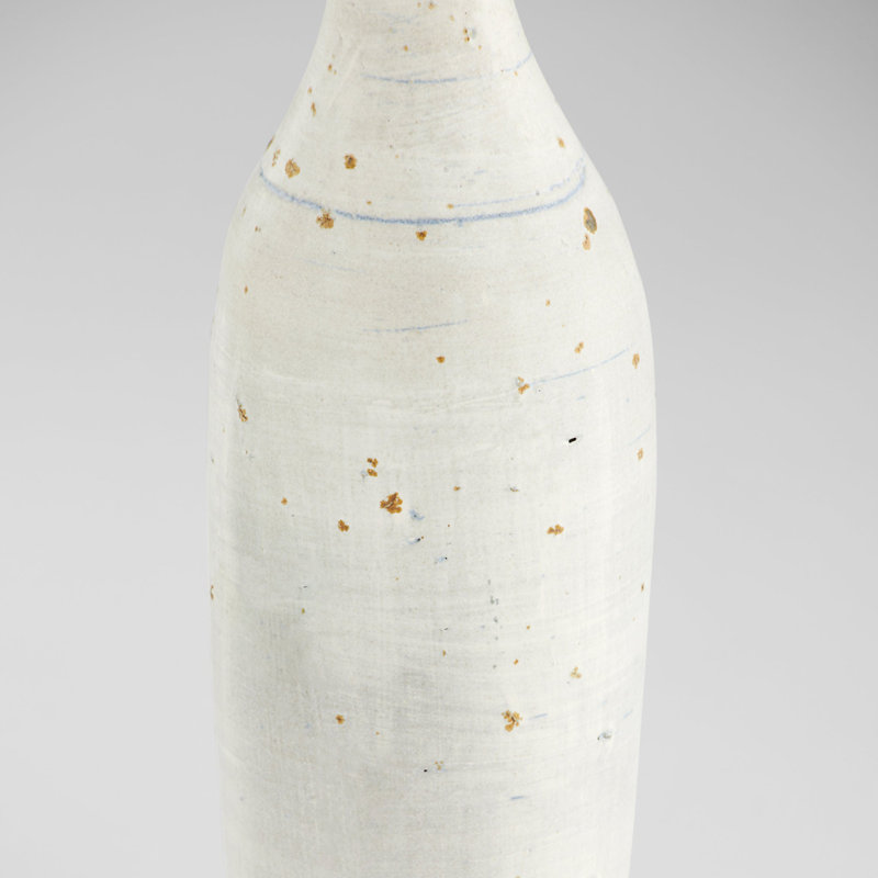 Vase de table Gannet, H 22 po x l 4,5 po x P 4,5 po