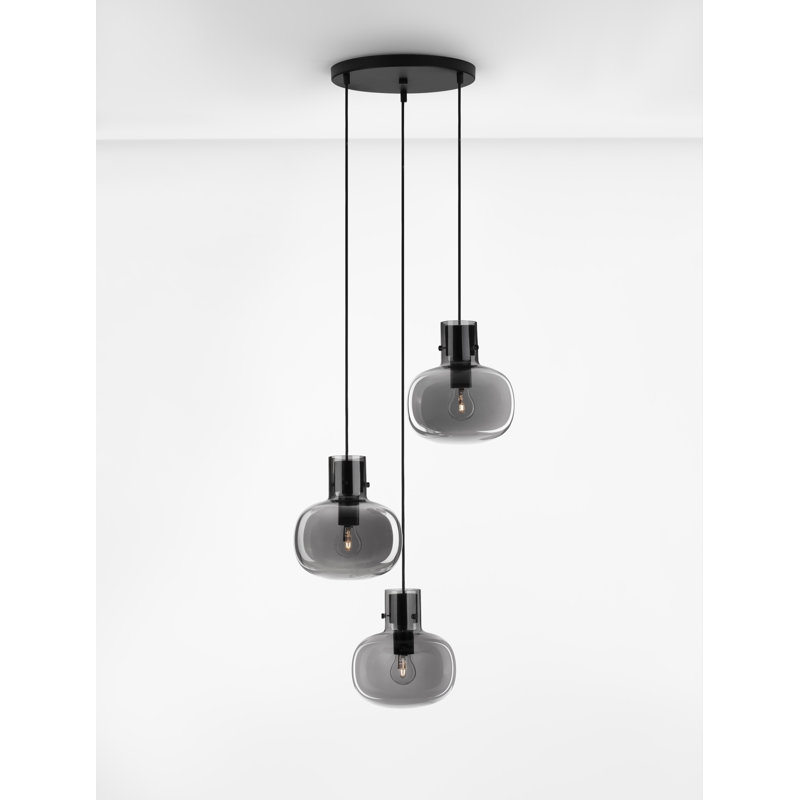 3 - Light Black Unique/Statement Pendant