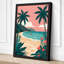 Beach Paradise Tropical - Wrapped Canvas-212488426-212488416